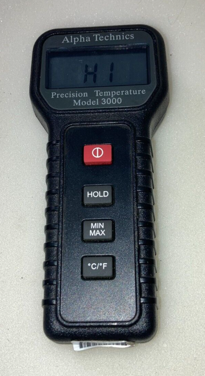 Alpha Technics Model 3000 Digital Precision Thermometer - No Probe