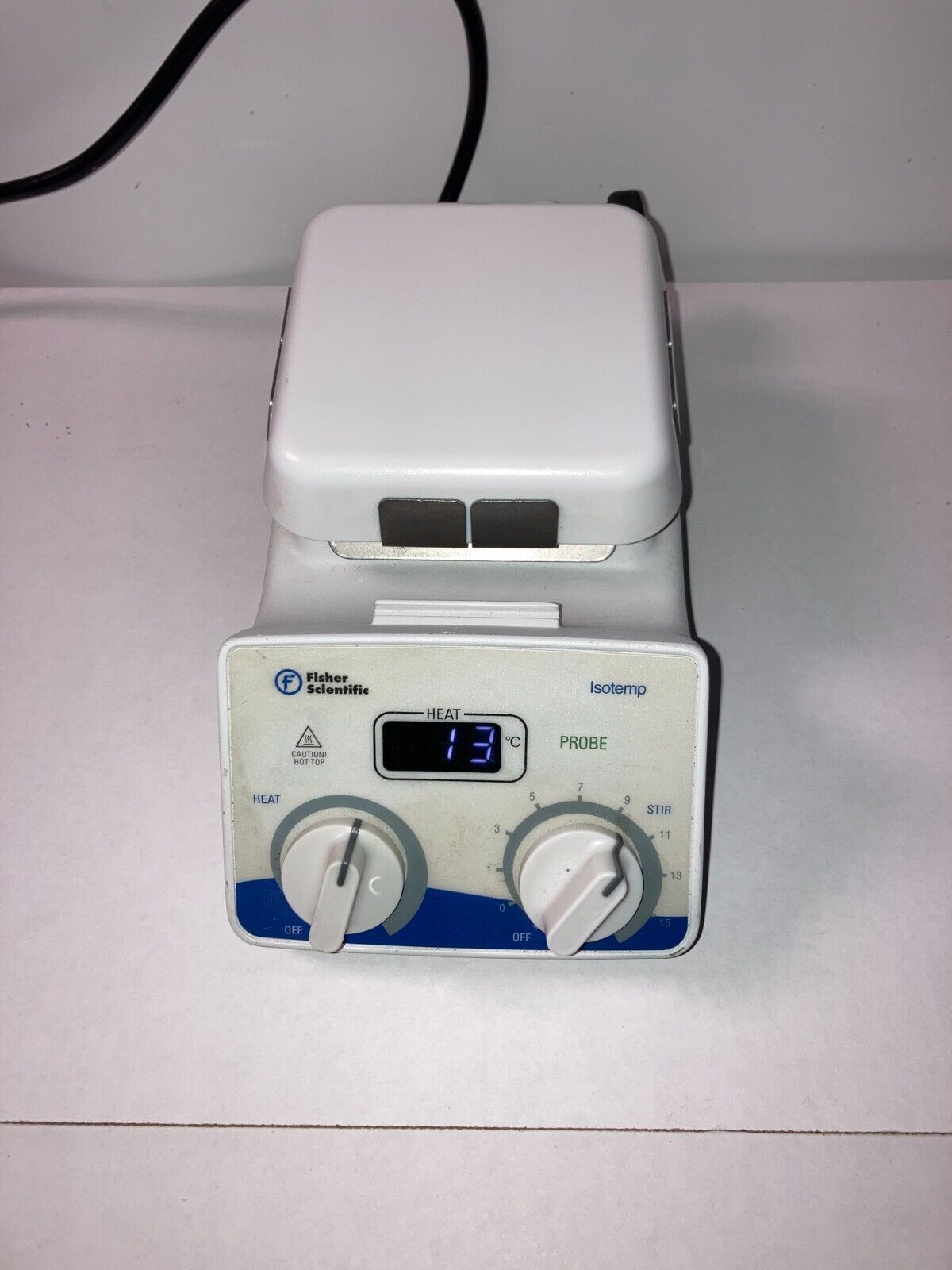 Cole-Parmer 03407-01 StableTemp Ceramic 4 X 4 Digital Hotplate Stirrer 540C