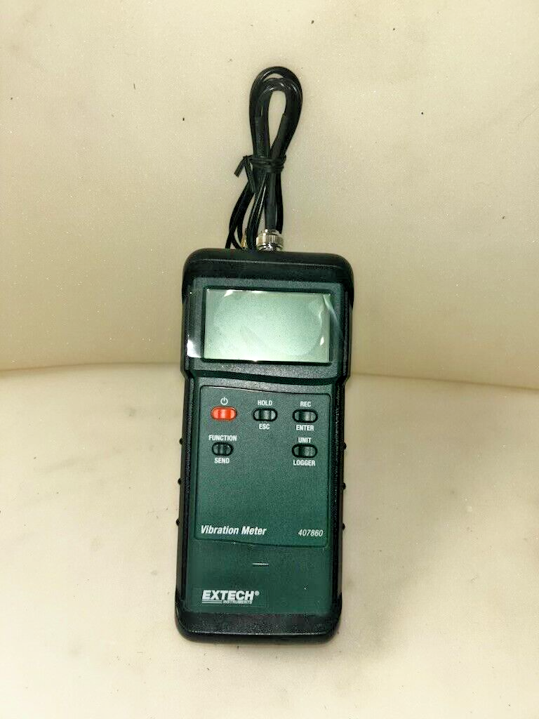 NEW OPEN BOX Extech Heavy Duty Vibration Meter (407860) - No Sensor