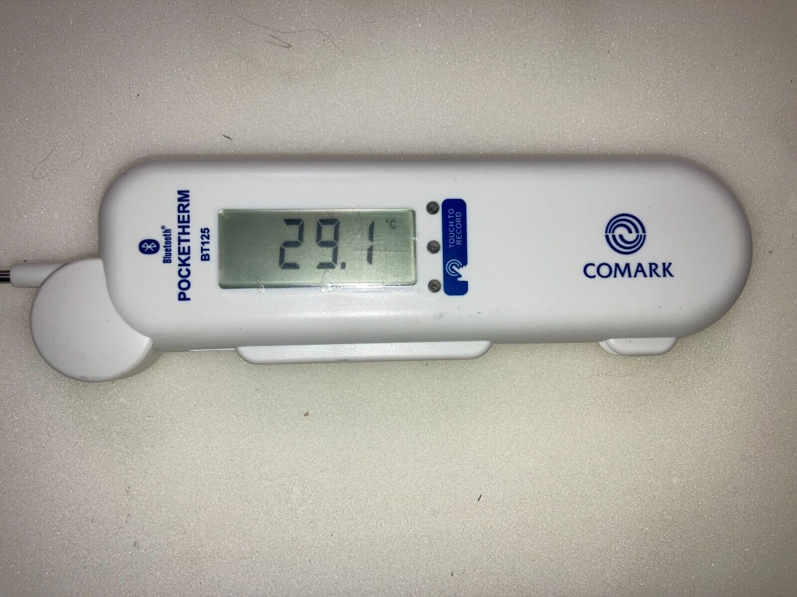 NEW OPEN BOX Comark BT125/CAL Pocketherm Bluetooth Thermometer