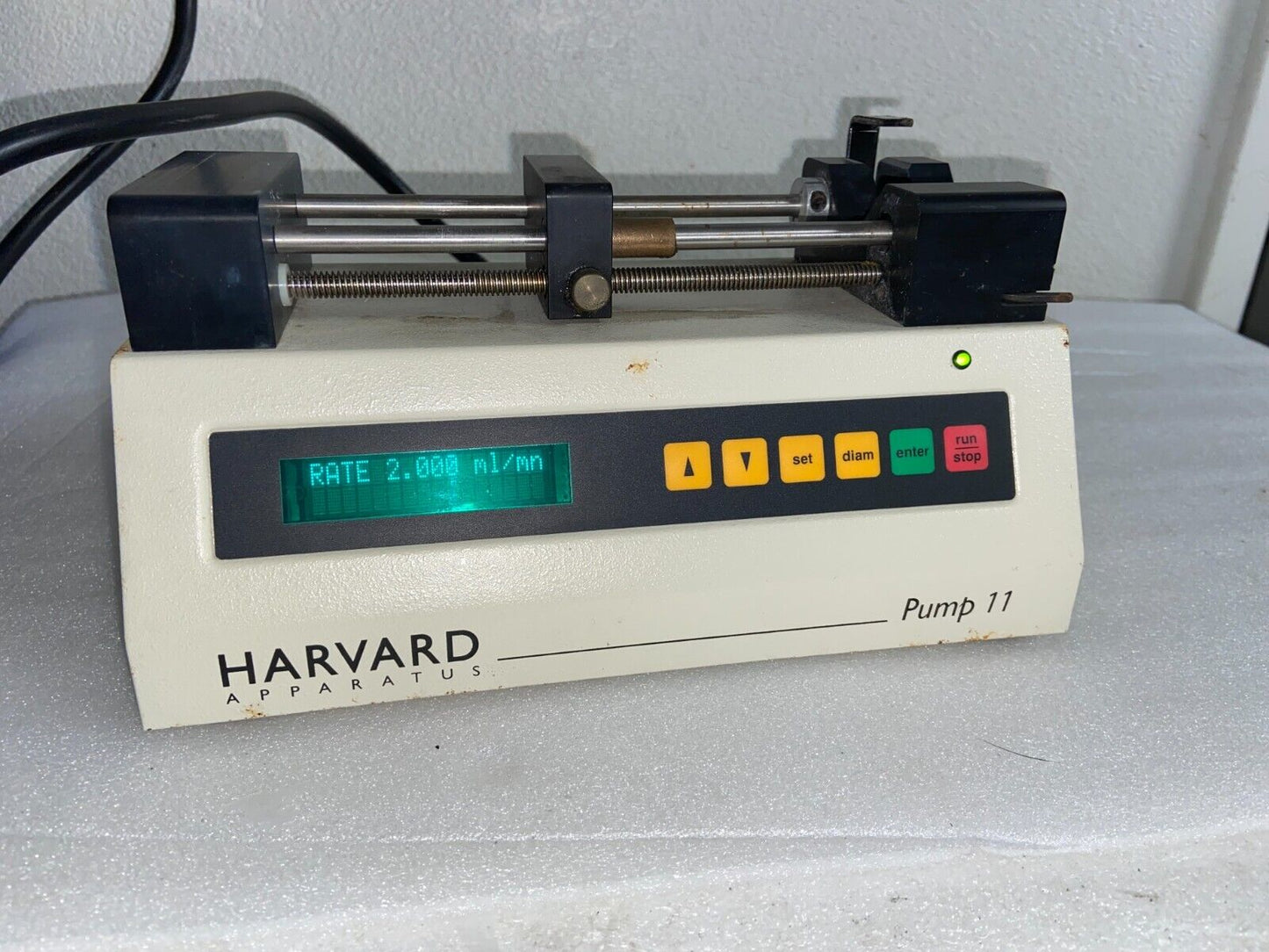 Harvard Apparatus Model 11 Digital Single Syringe Pump 98-1682