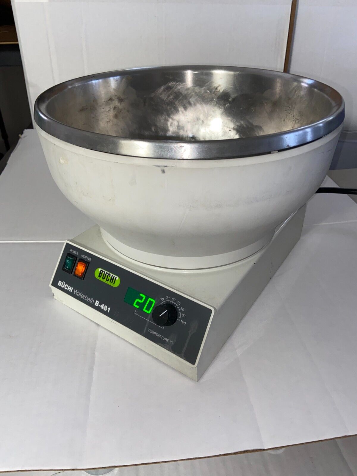 5L Buchi B-481 Digital Waterbath for Rotary Evaporator to 100 Degrees Celcius