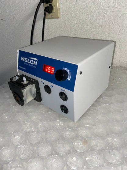 Welch 3200 Digital Variable-Speed Bi-Directional Peristaltic Pump 3200B-01