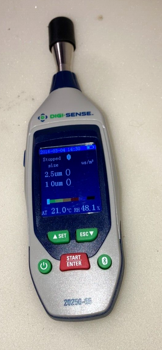 Digi-Sense Mini Particle Counter with Bluetooth Connectivity