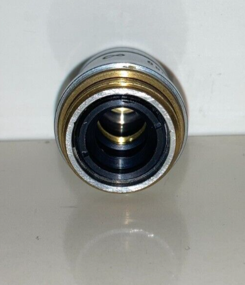 AO American Optical Microscope Objective 10X Plan Achro 10/.25 Cat#1019 