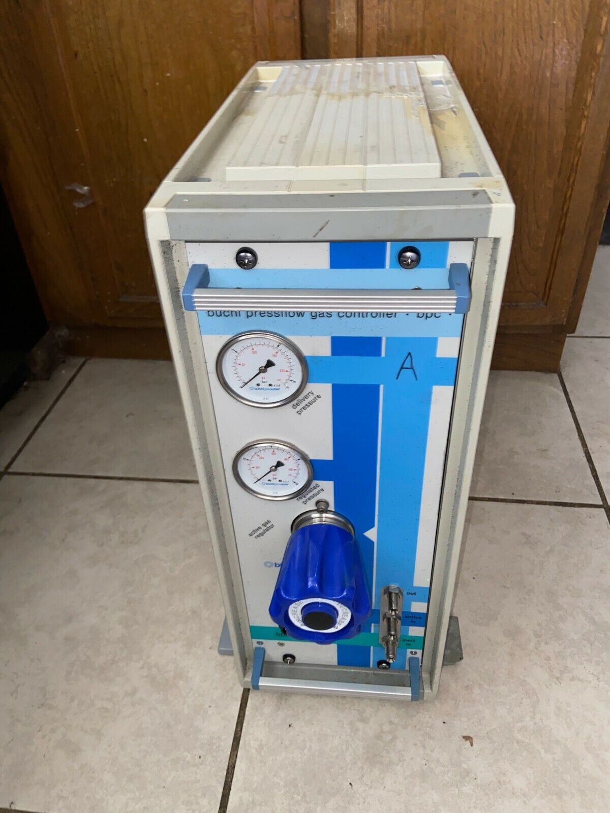 Buchiglasuster Buchi Pressflow Hydrogenation Gas Controller BPC 1210