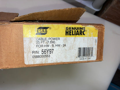 ESAB HELIARC 25 FT POWER CABLE FOR HW-9 / HW-24