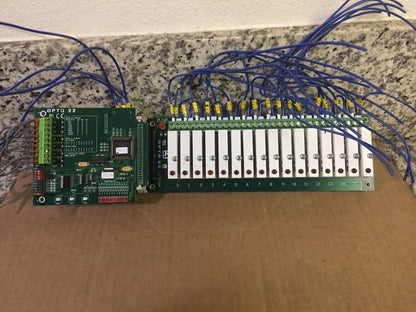 Opto 22 G4PB16H Control Board with 13 x G4 DC Input 10-32 VDC, 5 VDC Logic