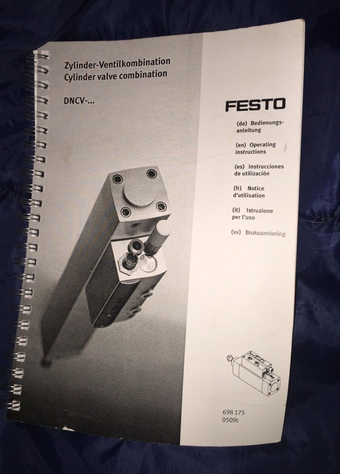 NEW Festo DNCV-32-70-PPVA Q5/2L-SA Cylinder Valve Combination PMAX=8BAR