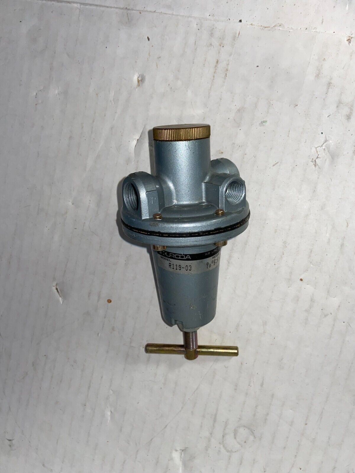 Parker Kuroda R119-03 Pneumatic Regulator 3/8" NPT Pressure Regulator