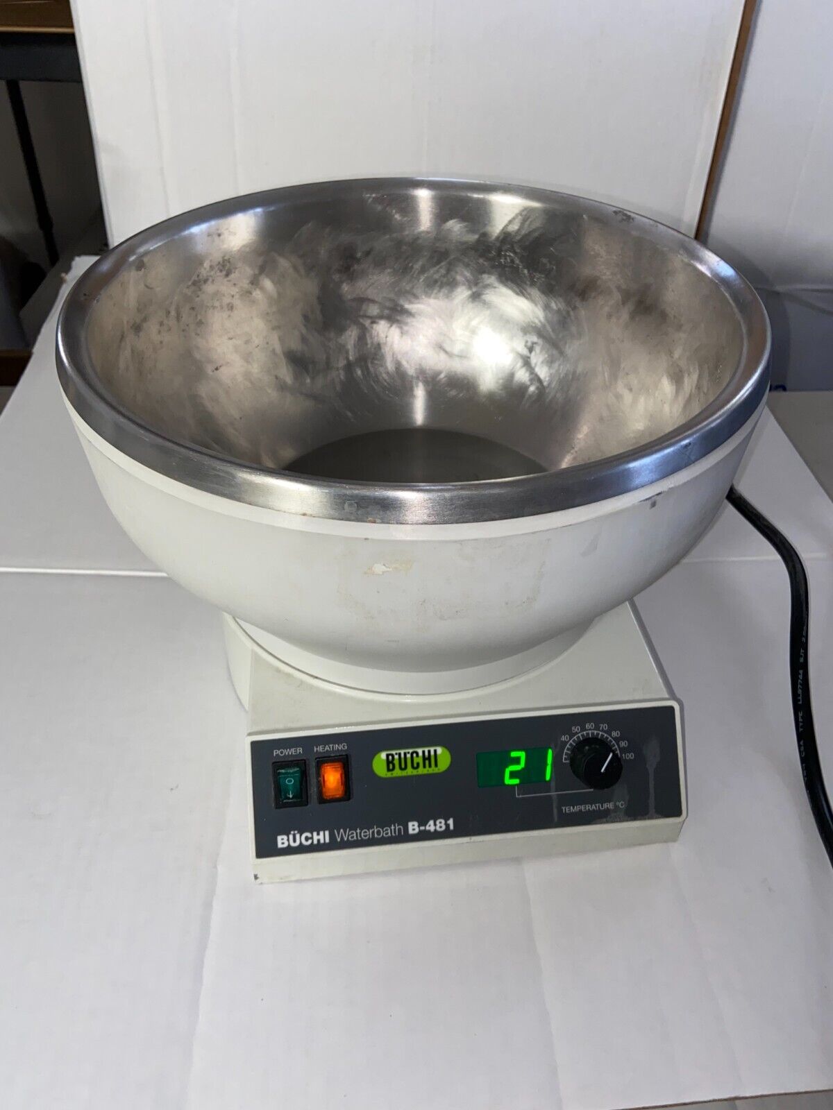 5L Buchi B-481 Digital Waterbath for Rotary Evaporator to 100 Degrees Celcius