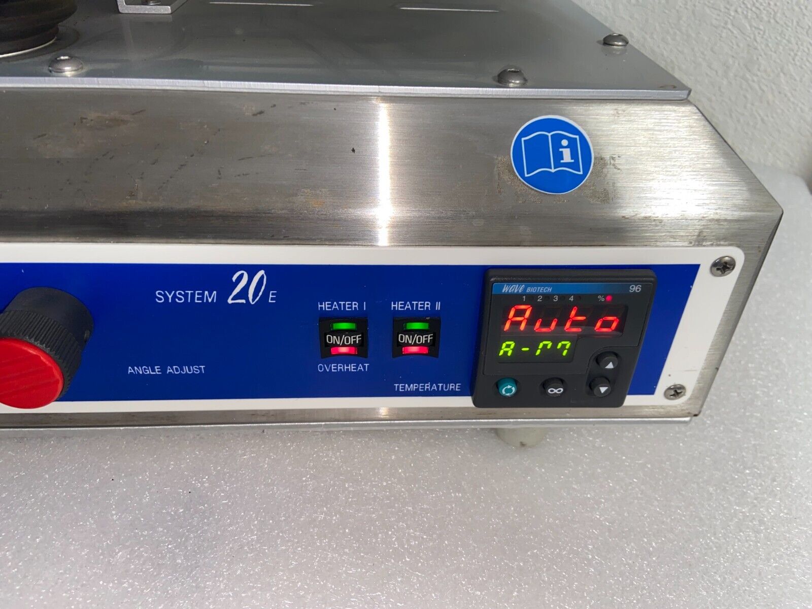 Wave Bioreactor BASE20EH System 20E Rocker with 50L Platform  (No Heat Pad)