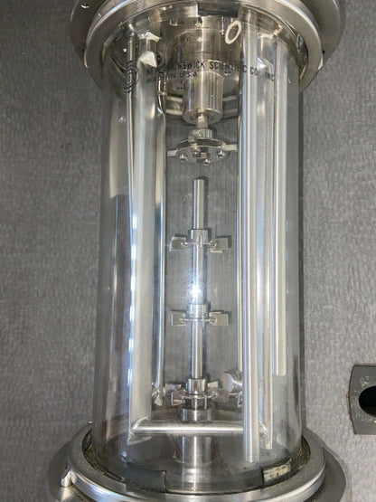 New Brunswick Scientific Model 9787 Glass Bioreactor Fermentation Vessel