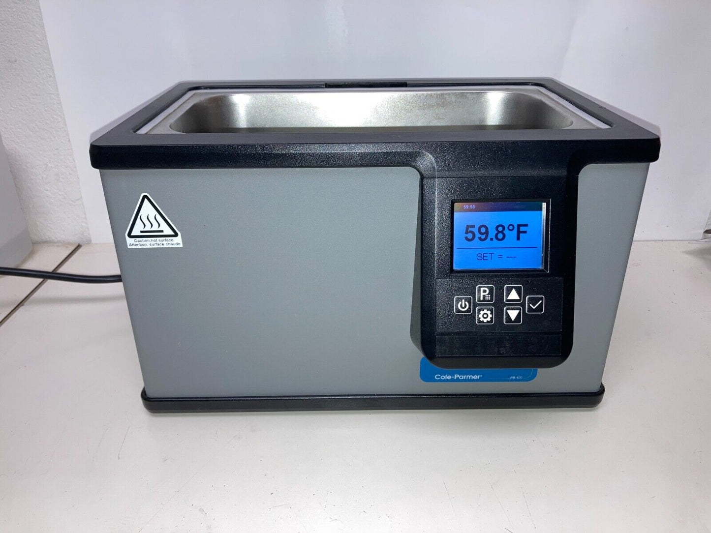 Polyscience 5L Digital Programmable Water Bath WBE05 without LID