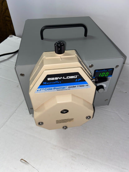 650 RPM MasterFlex I/P Digital Pump 77410-10 with Easy-Load Head 77602-10