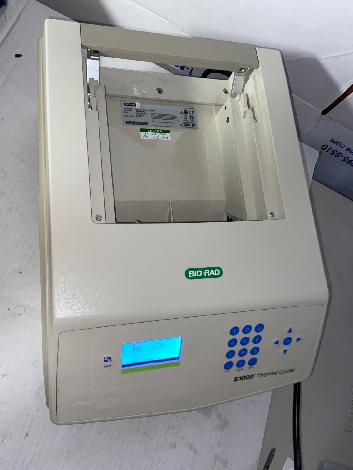 Tested Bio-Rad S1000 Digital PCR Thermal Cycler (NO BLOCK)