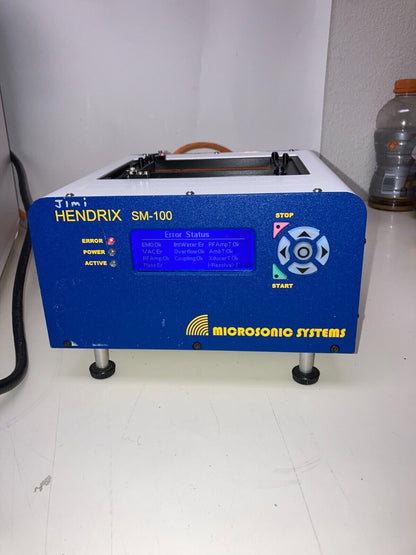 Microsonic Systems Hendrix SM-100 Plate Ultrasonic Fluid Processor