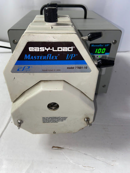 650 RPM MasterFlex I/P Digital Pump 77410-10 with Dual 77601-10 Pump Heads