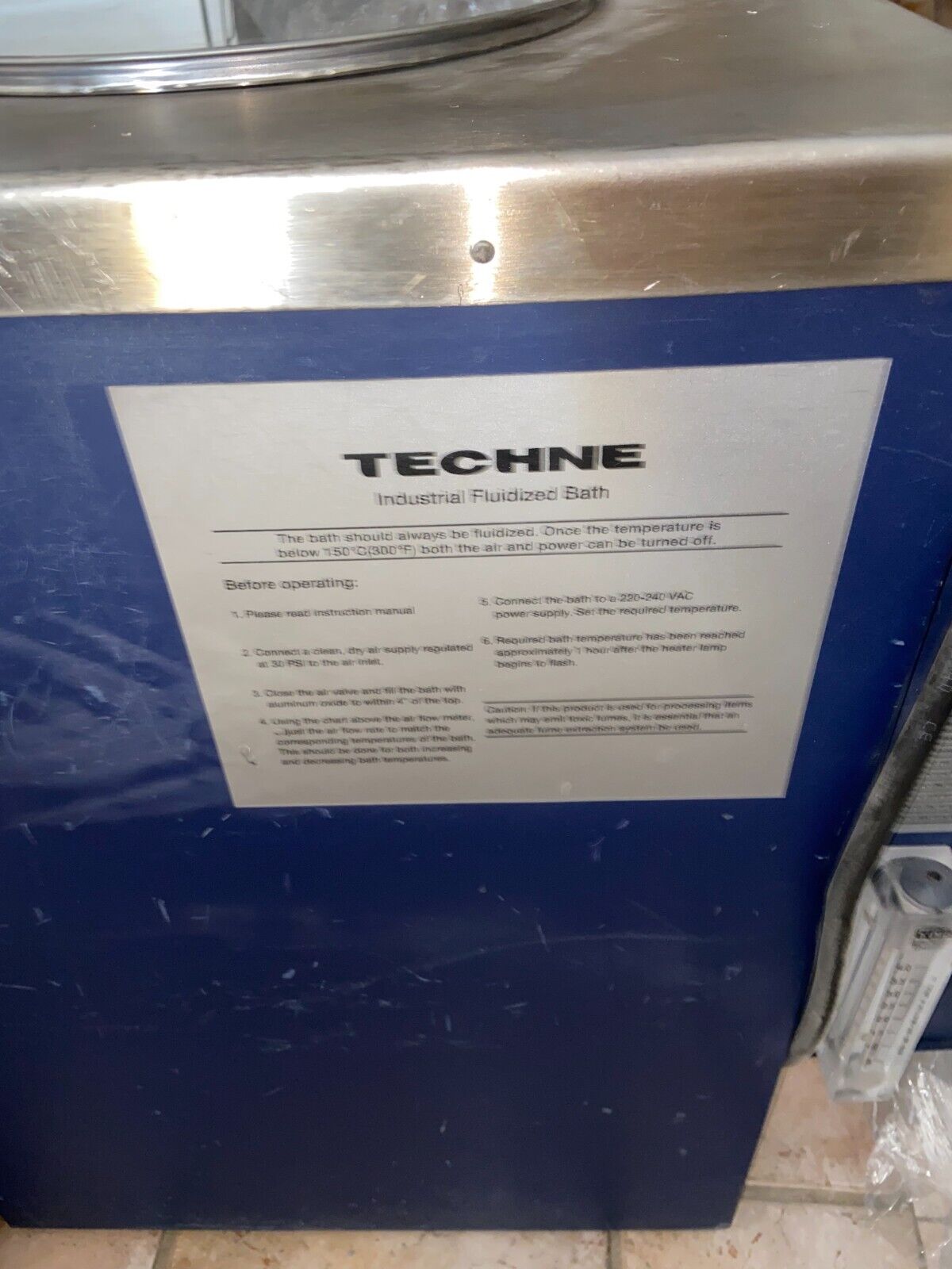 Cole-Parmer Techne IFB-52 Industrial Fluidized Sand Bath, 12 L - EW-01184-20