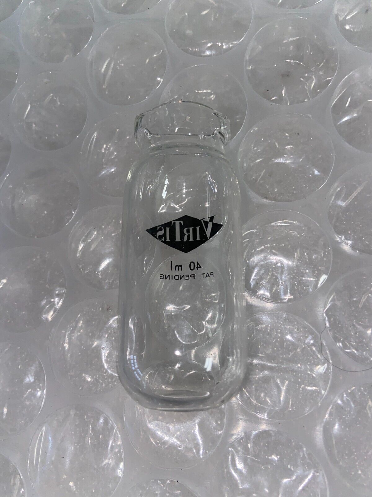 NEW VIRTIS Glass 40mL Freeze Dry Flask - No Lid