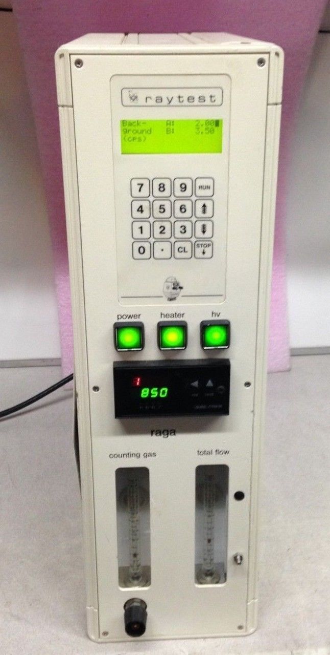 Raytest Raga Counting Gas Total Flow Heater HV Control Unit