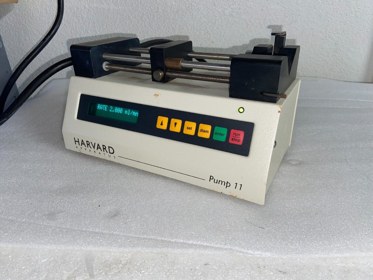 Harvard Apparatus Model 11 Digital Single Syringe Pump 98-1682