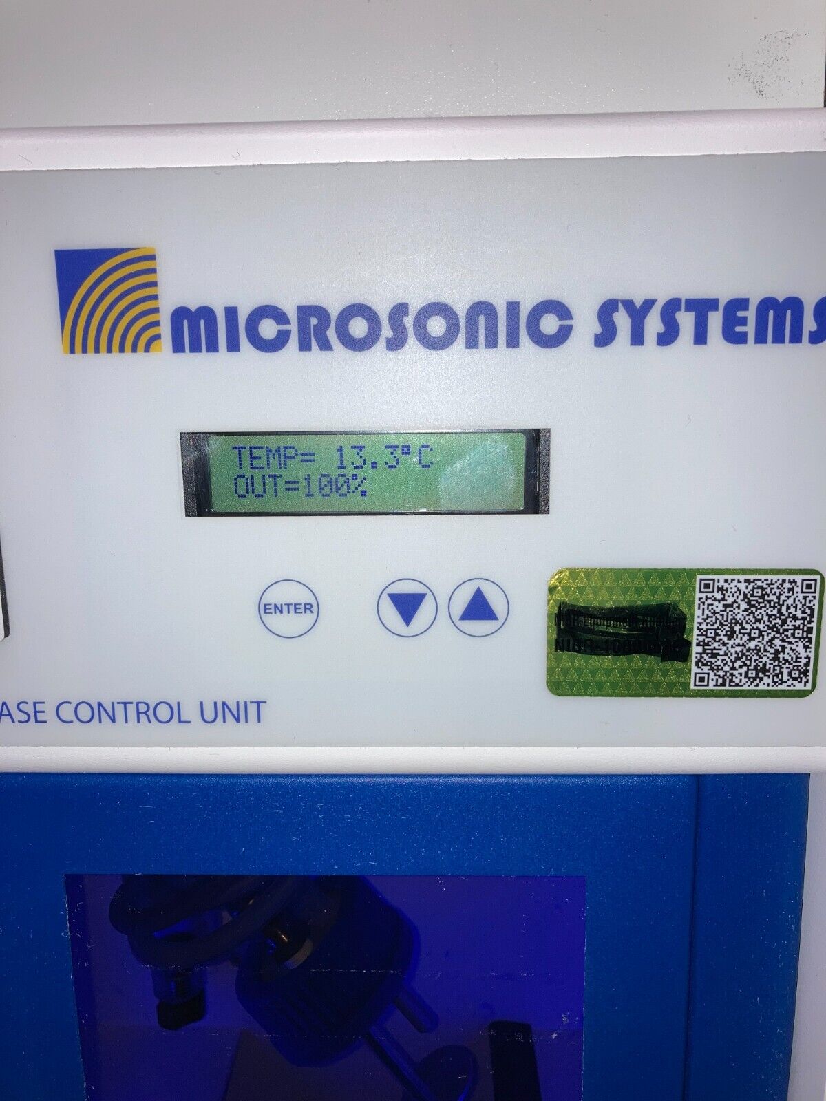 Microsonic Systems Hendrix SM-100 Plate Ultrasonic Fluid Processor