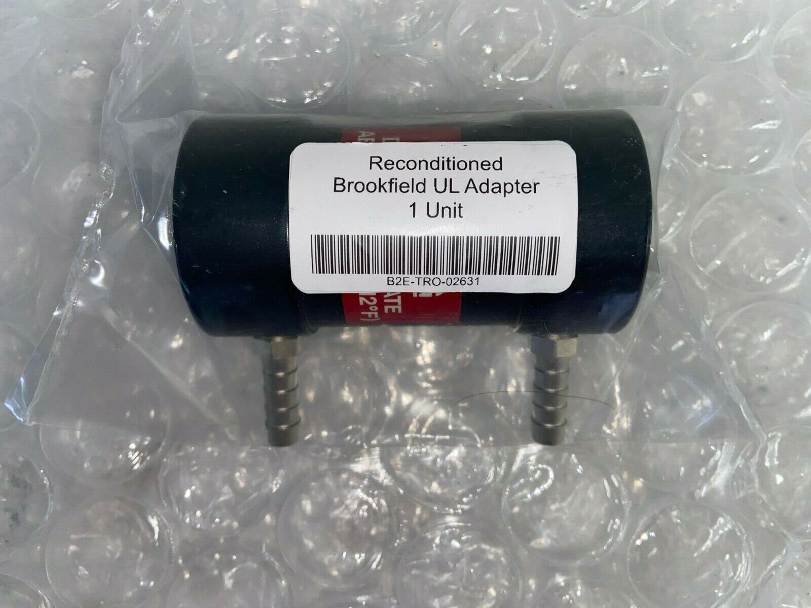 Refurbished Ametek Brookfield Engineering Water Jacketed Assembly for UL Adapter