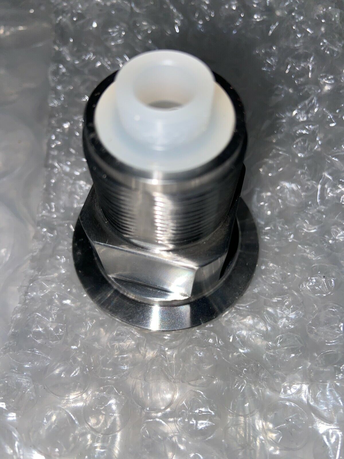 NEW Bellco Glass Septum Port with Cap for Bioreactor