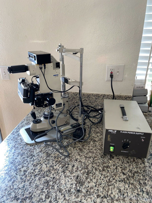 NEITZ CT-R Retroillumination Retinal Camera/ Slit Lamp  with Power Supply