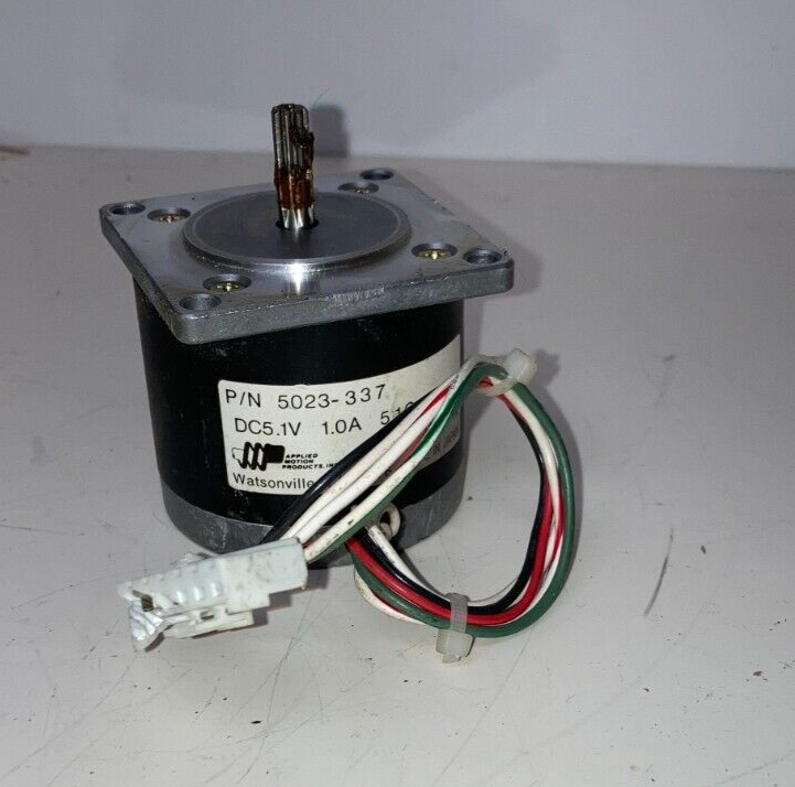 APPLIED MOTION PRODUCTS 5023-337 Stepper Motor 5.1 VDC / 1A / 5.1 oHMS