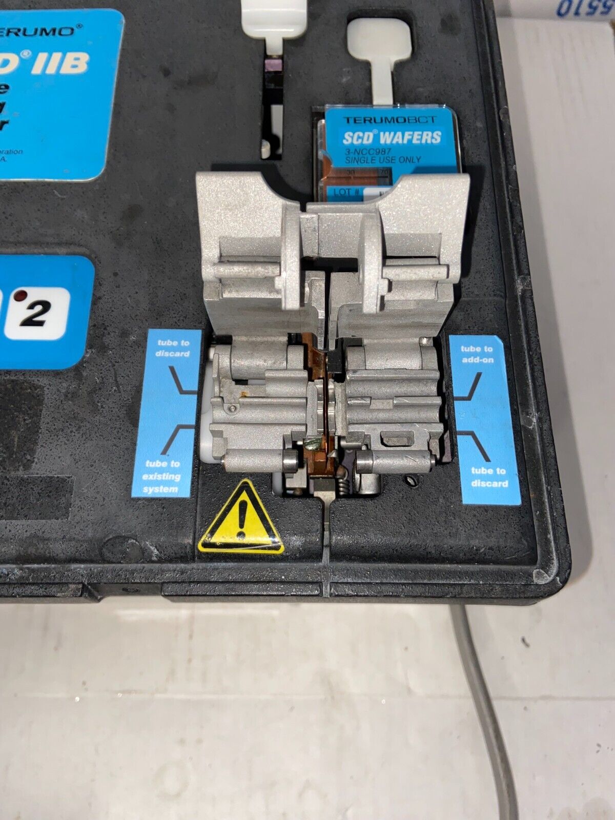 TERUMO BCT  Sterile Tubing Welder SCD IIB with NEW Wafers