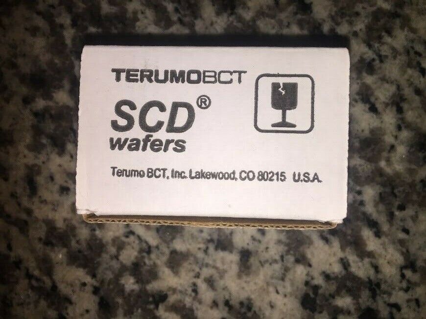 New Box of 140 Terumo 3-NCC987 Wafers for SCD IIB Sterile Tubing Welder