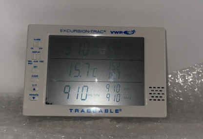 VWR 620-2630 Traceable 6453 USB Data Logging Barometer