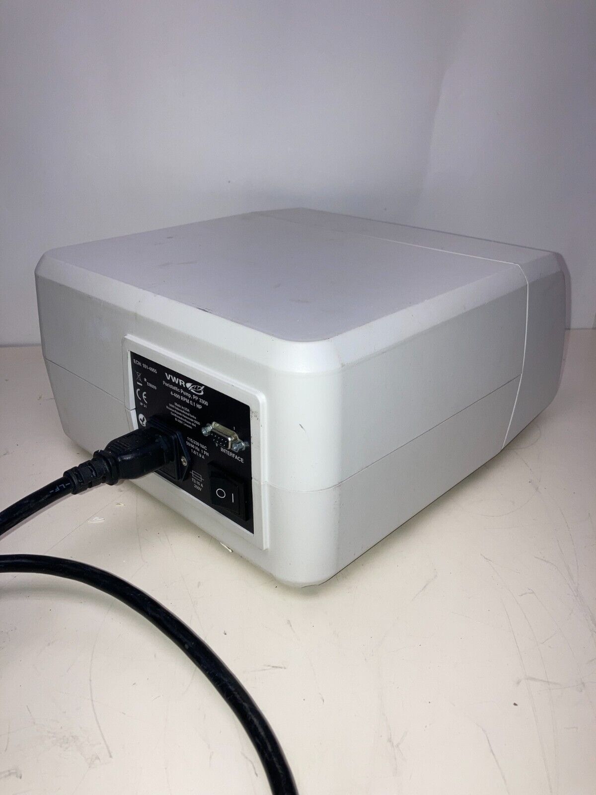 Working VWR PP3300D Digital Var Speed Peristaltic Pump 181-4005, Single Channel