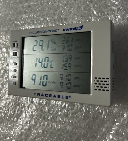 VWR 620-2630 Traceable 6453 USB Data Logging Barometer