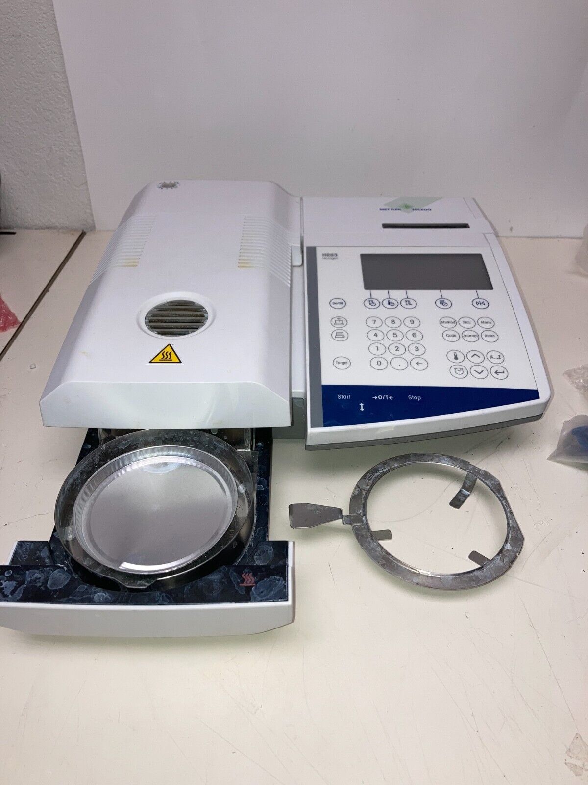 METTLER TOLEDO HR83-P HALOGEN MOISTURE ANALYZER