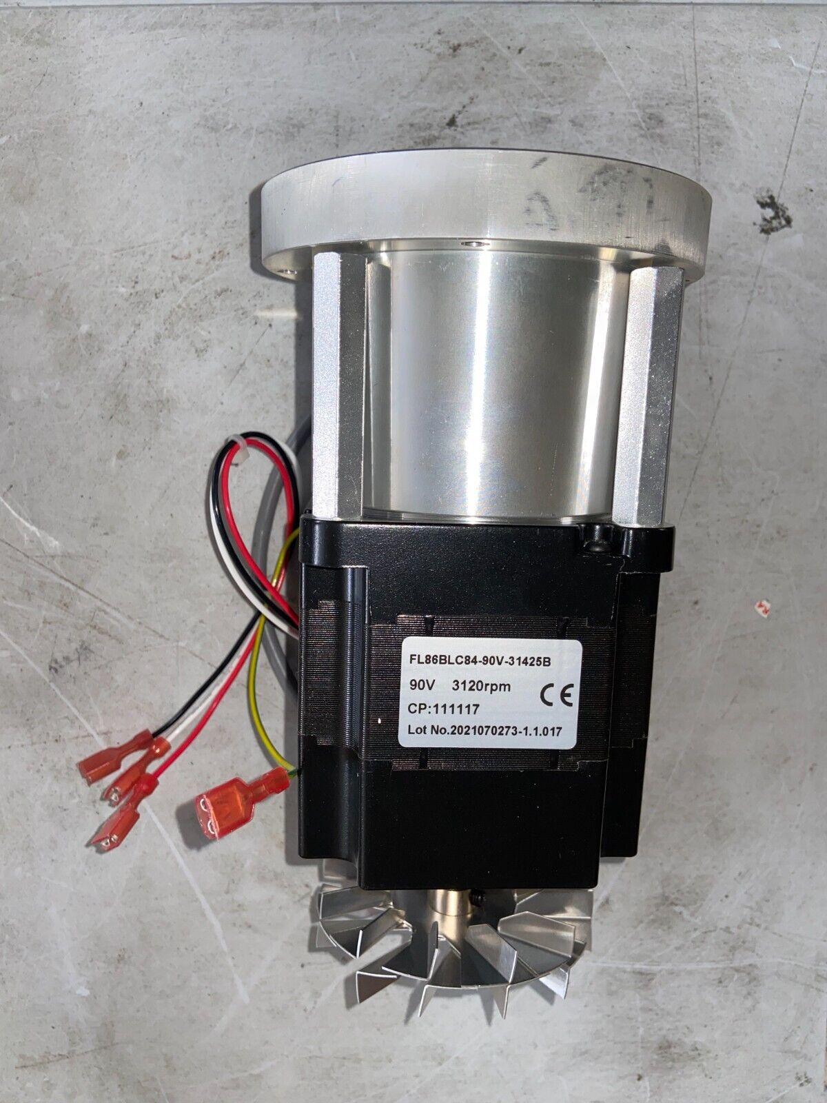 3120 RPM / 90 VDC Motor from Masterflex I/P Peristaltic Pump