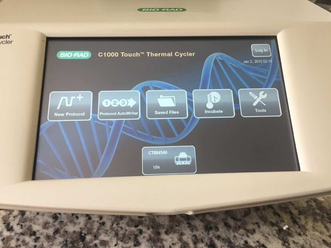 Tested Bio-Rad C1000 Digital Touch Screen PCR Thermal Cycler 96 Well Fast Block