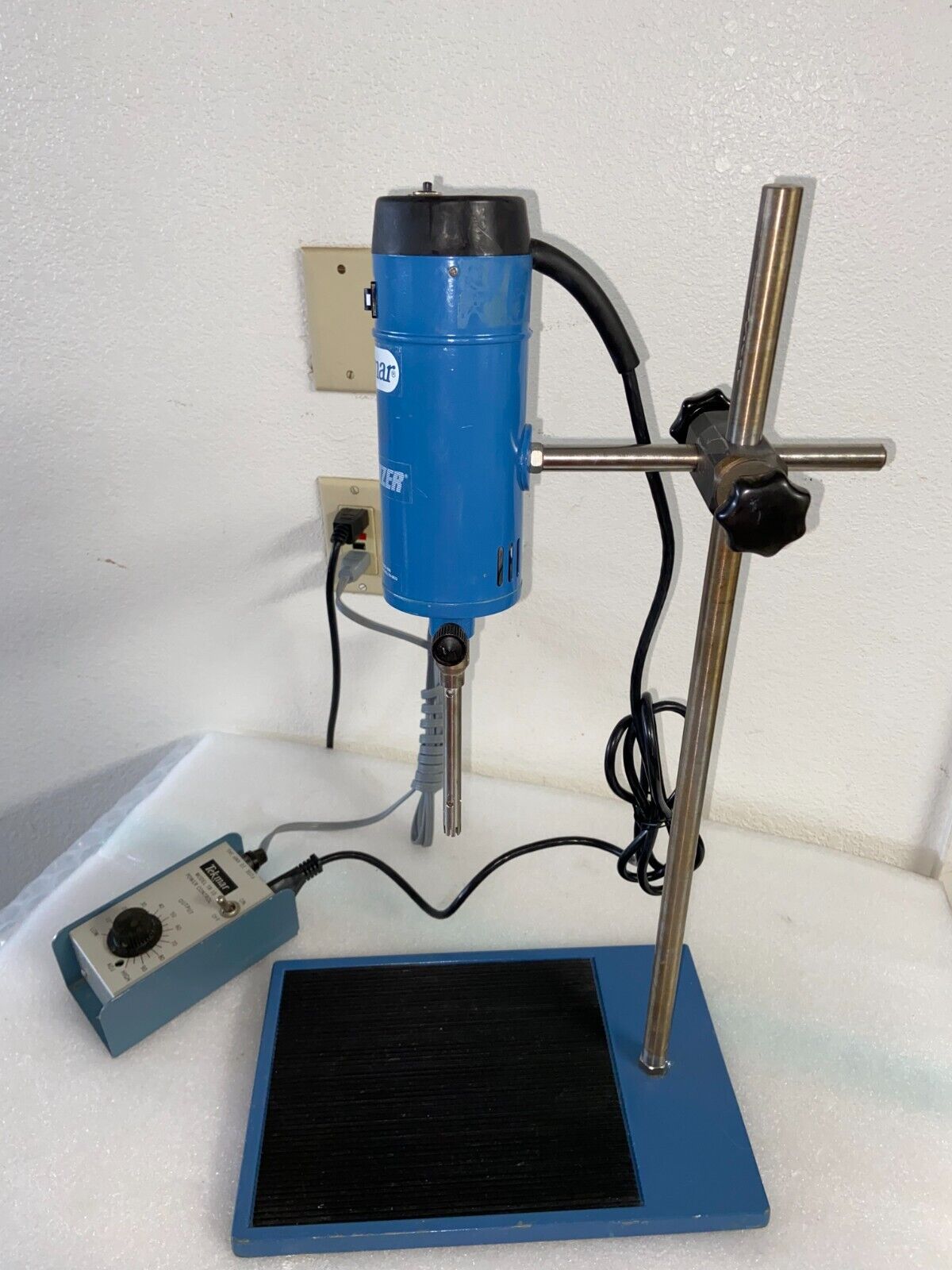 IKA Ultra-Turrax T18 Homogenizer Disperser with Tool, Stand and Speed Control