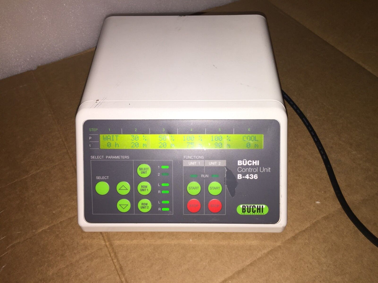 Buchi B-436 Digital Control Unit for Buchi Digestion / Sampling Units