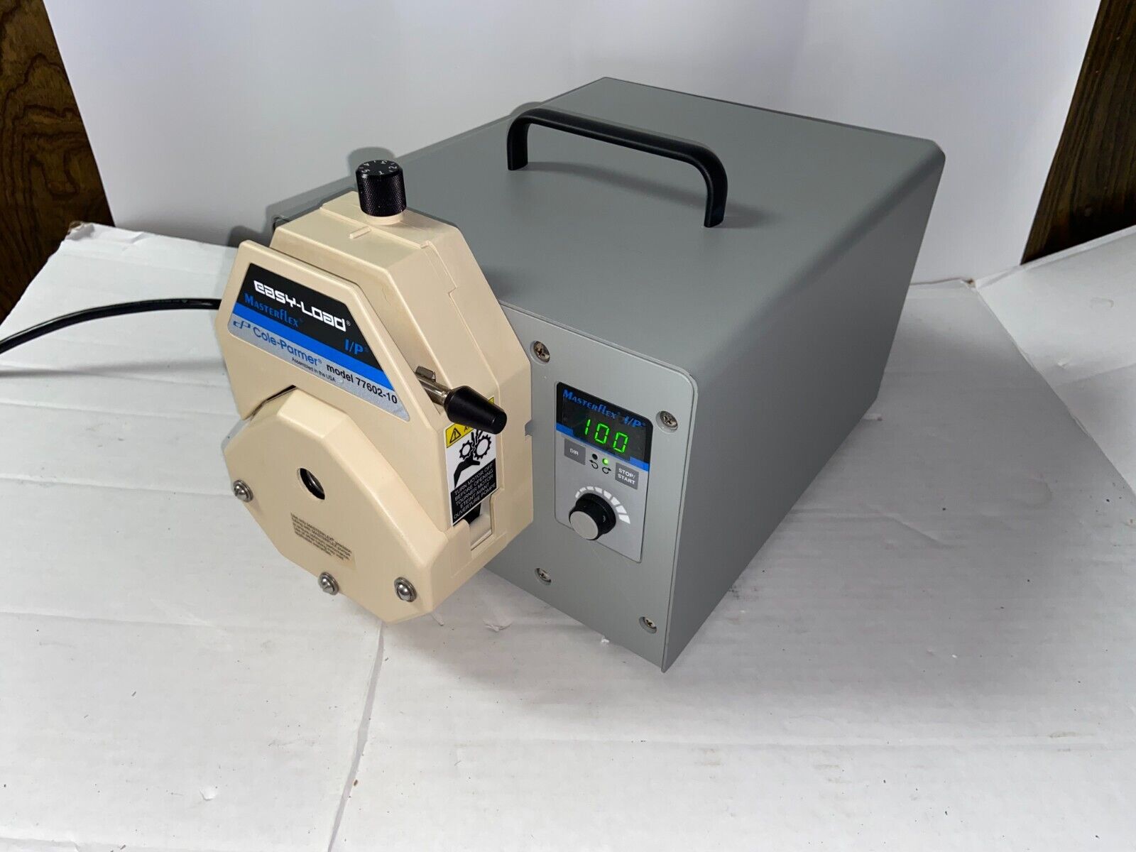 650 RPM MasterFlex I/P Digital Pump 77410-10 with Easy-Load Head 77602-10