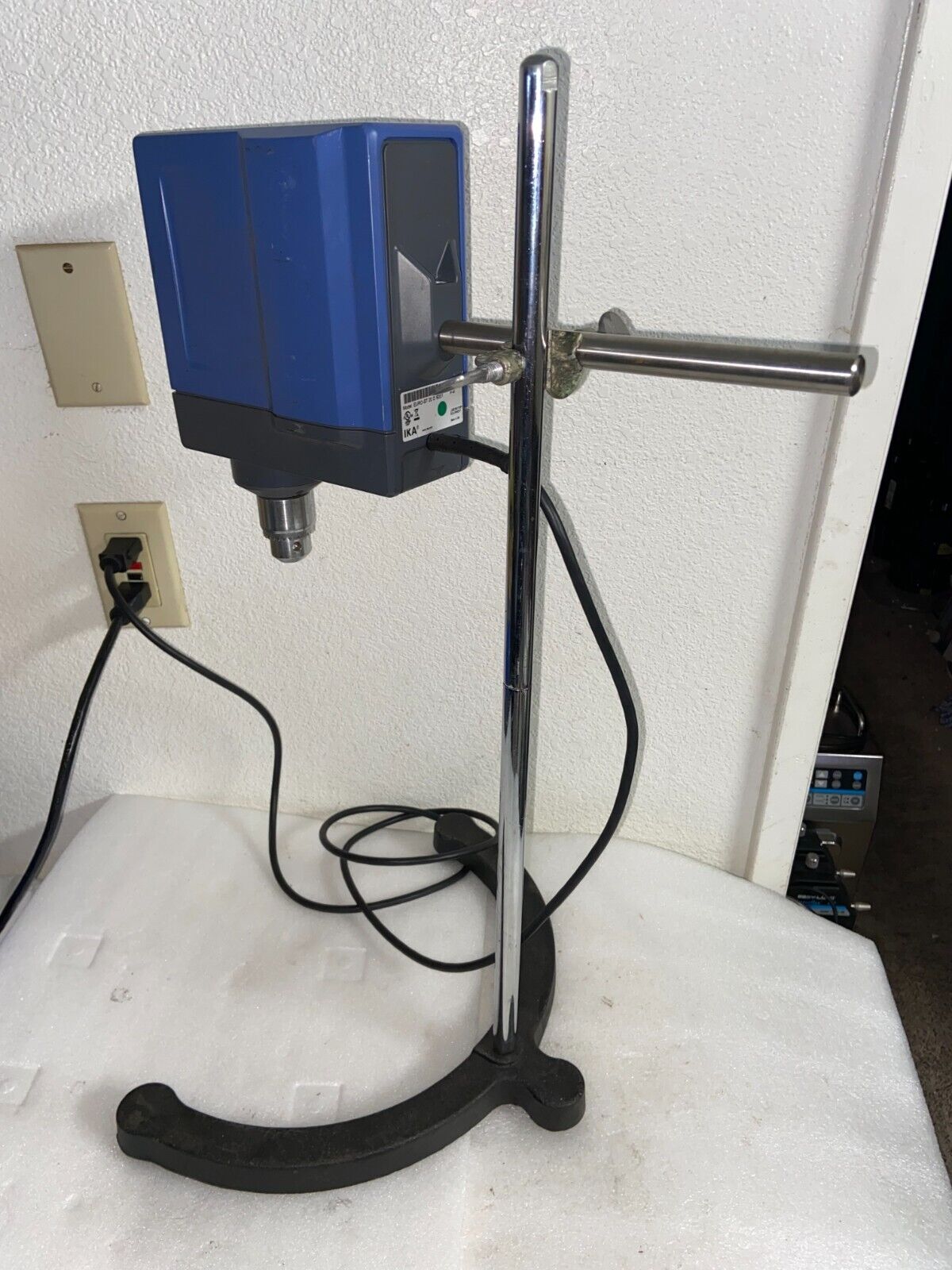 IKA EUROSTAR 20 Digital Overhead Stirrer with Stand and Clamp