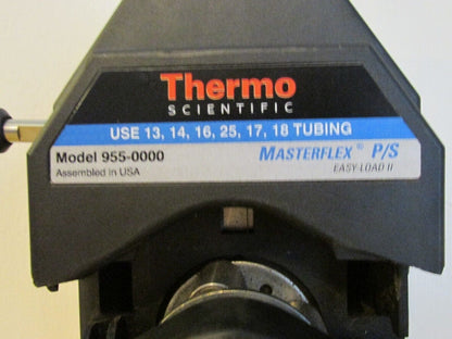 Thermo Masterflex P/S  L/S  Easy-Load II Pump Head 955-0000 with Mounting Screws