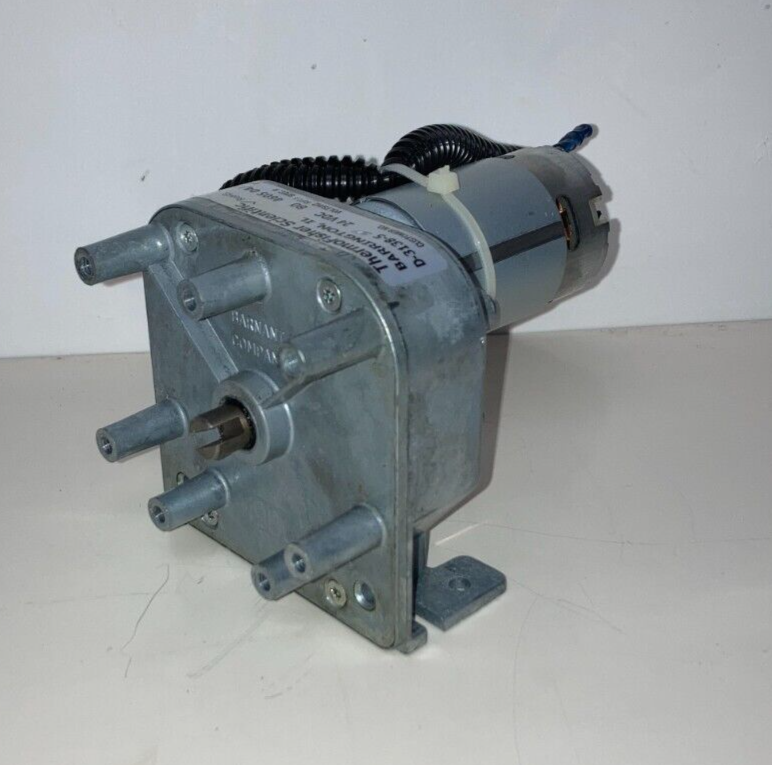 80 RPM Barnant / Masterflex / Fisher Scientific 24VDC Gear Motor D-3138-5