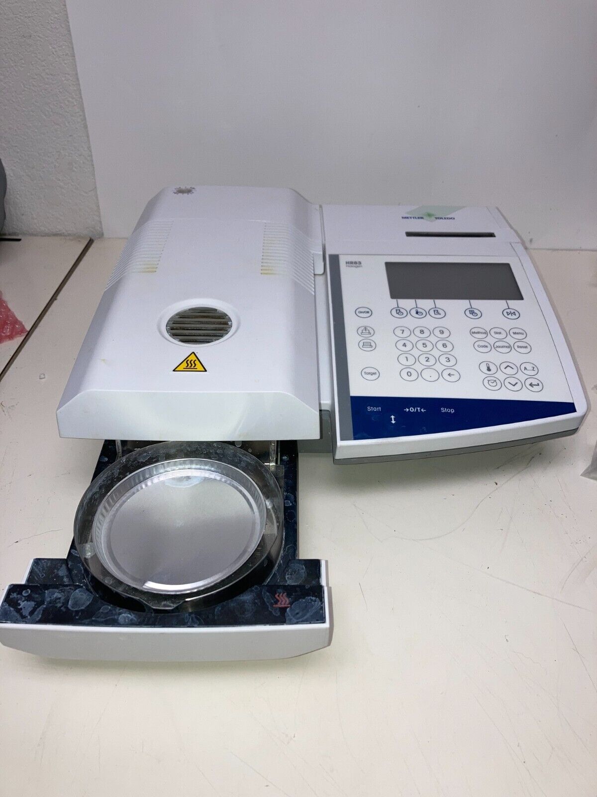 METTLER TOLEDO HR83-P HALOGEN MOISTURE ANALYZER