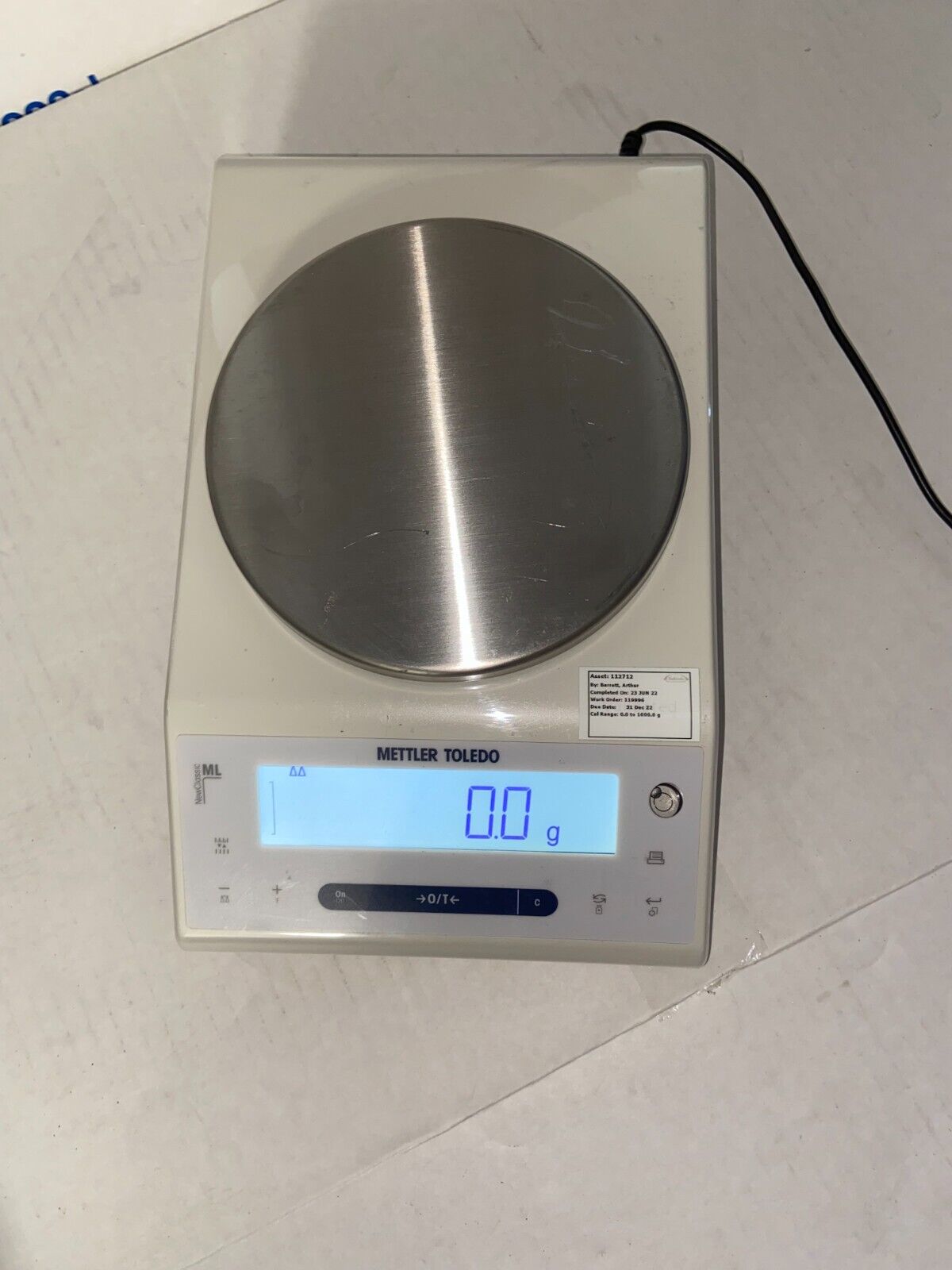 Mettler Toledo Scale NewClassic ML 1501E /03 Precision Balance 1,520 g / 	0.1 g