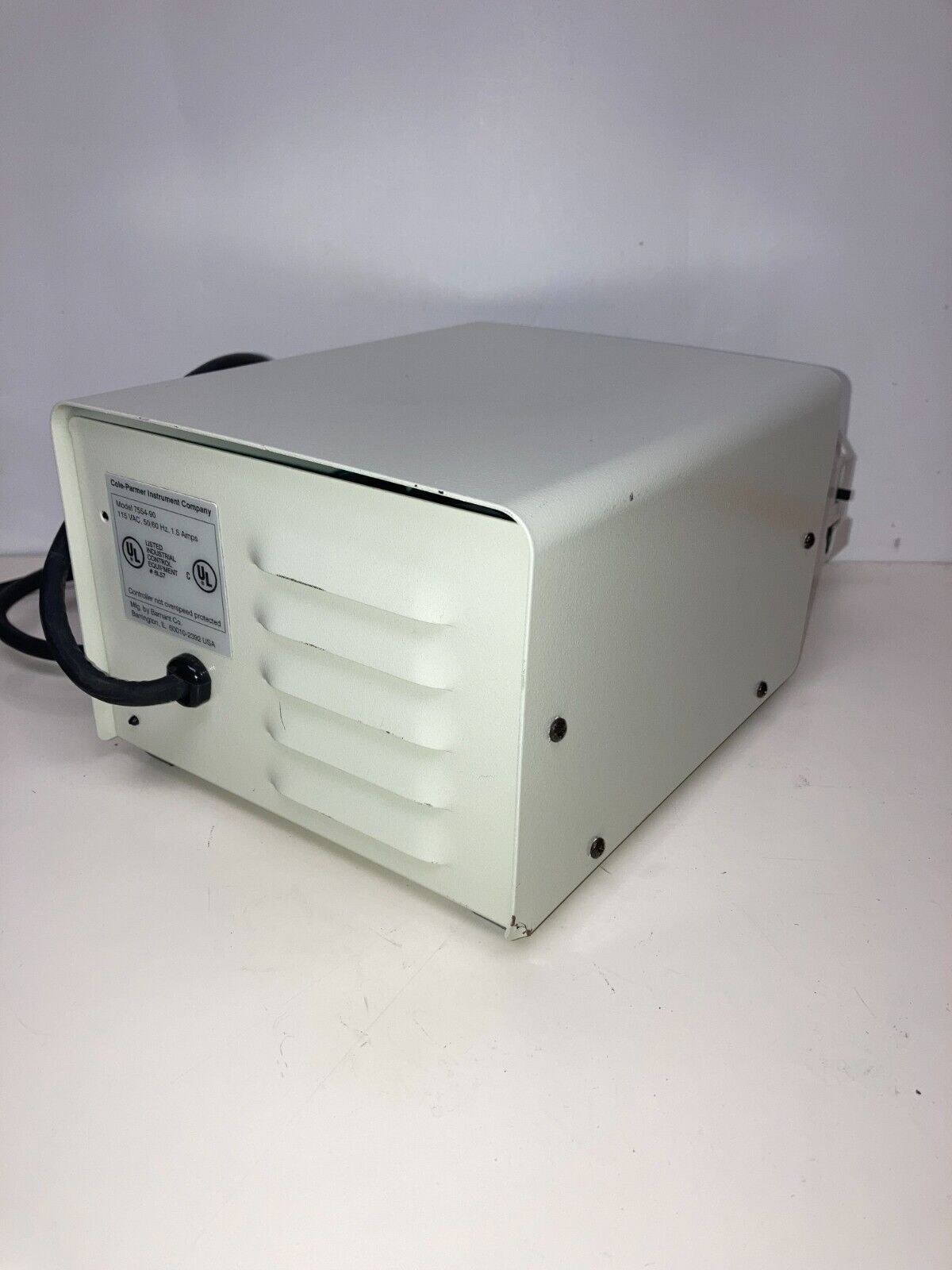 600 RPM Cole Parmer Masterflex L/S 07554-90 Peristaltic Pump - 2 Easy-Load Heads