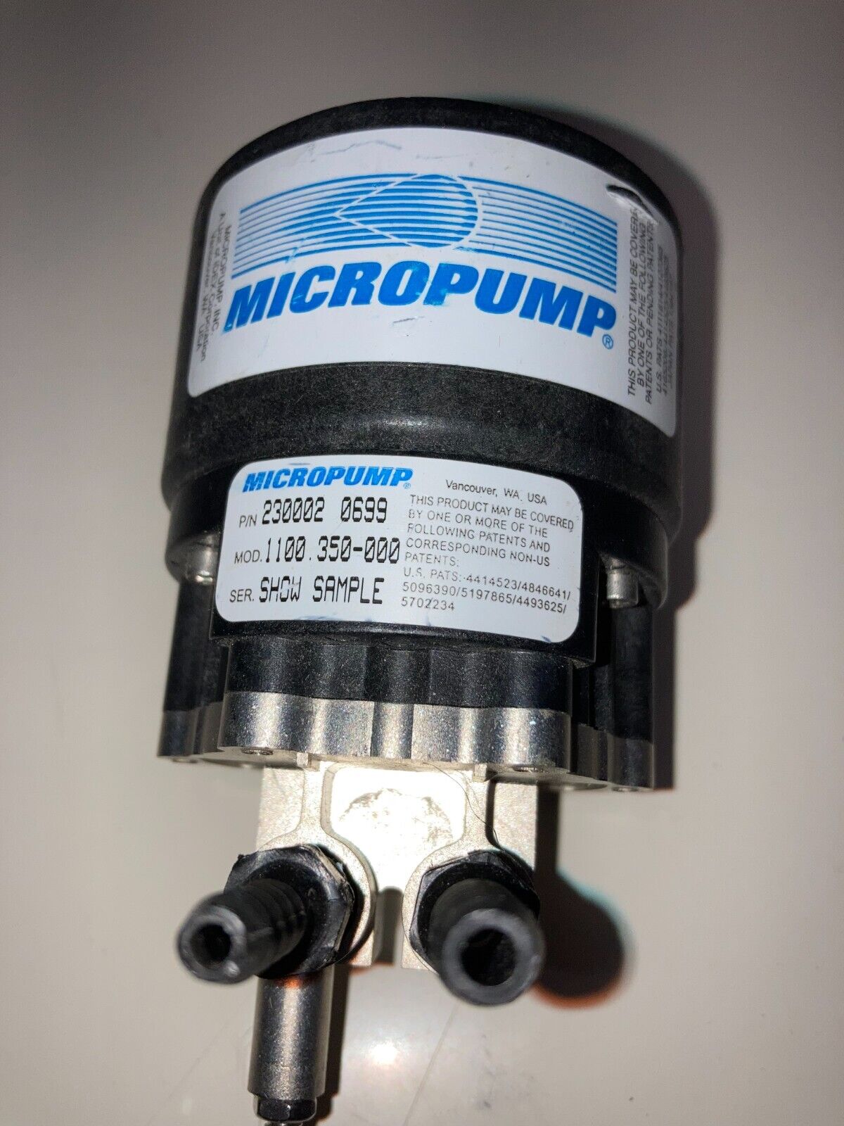 NEW OPEN BOX IDEX / MicroPump 1100.350-000 / 230002 - 0699 Pump Head