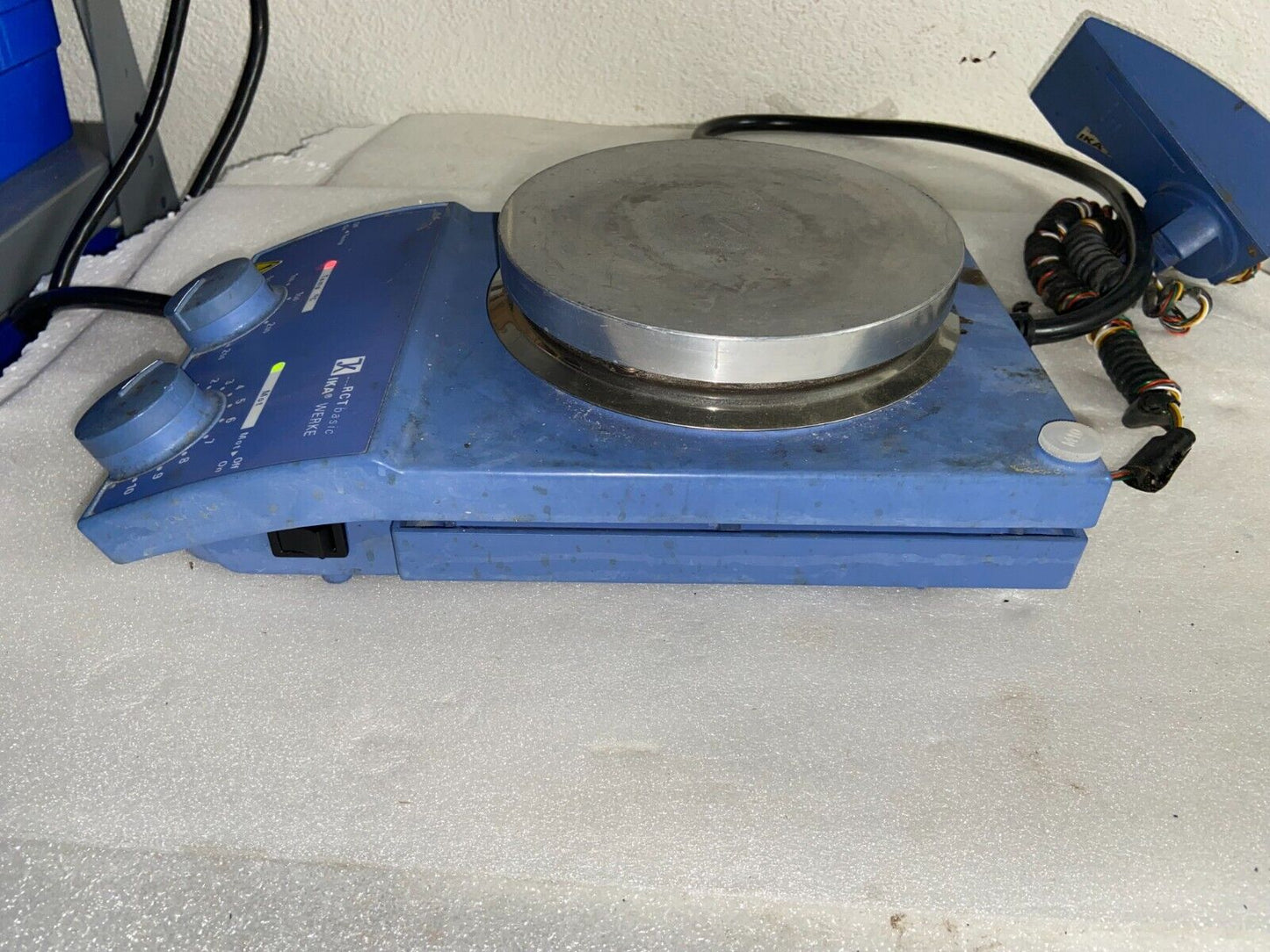 IKA RCT Basic HotPlate / Magnetic Stirrer RCT B S1 w/ Controller and Power Cord